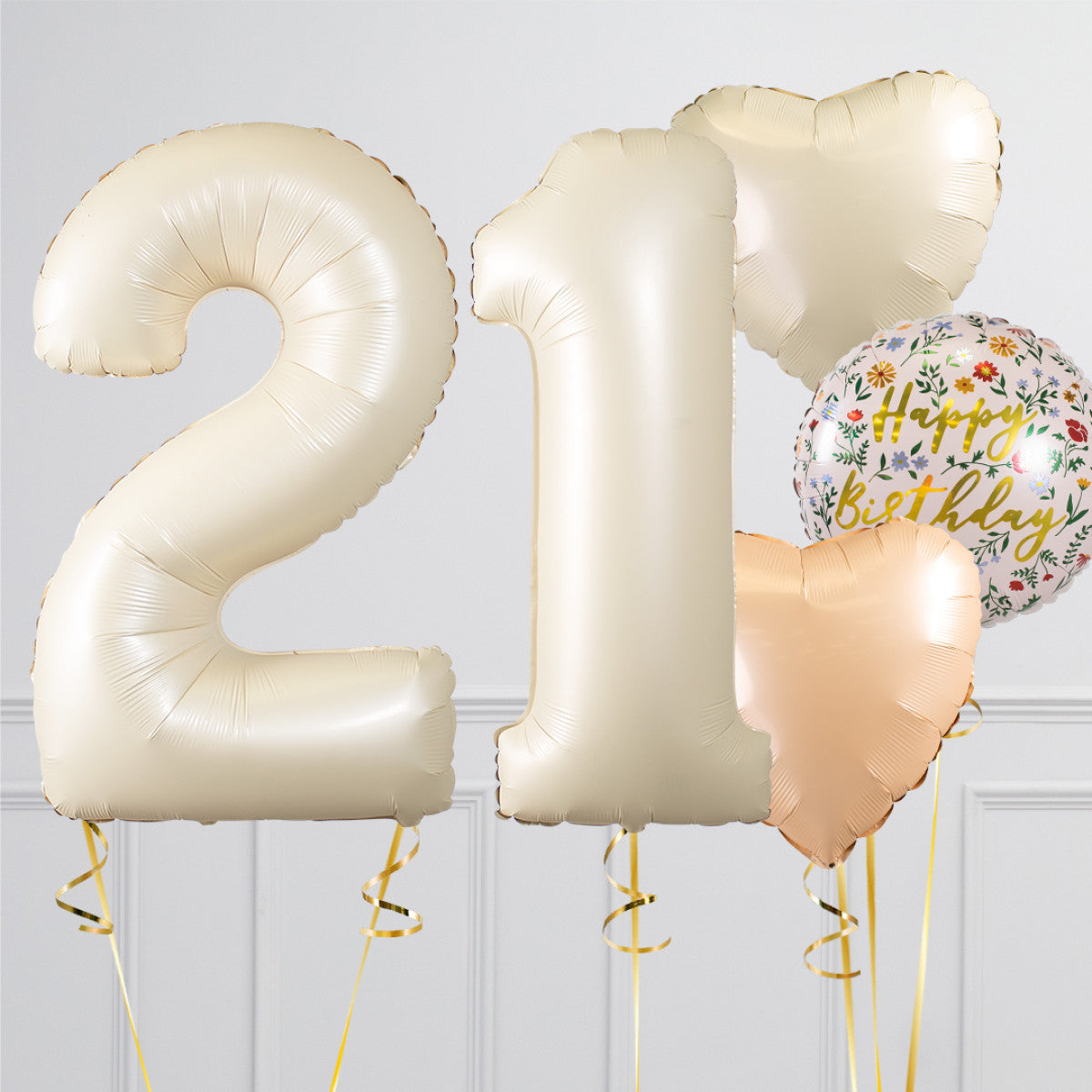 Helium Burthday Number Package